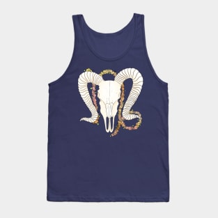 Capricorn - Black outline Tank Top